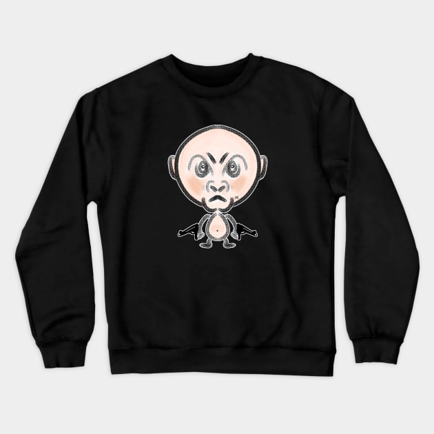 Baby Gangster Crewneck Sweatshirt by vincentjnewman